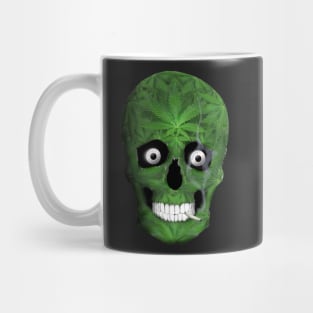 Pot Leaf Skull and Doob Mug